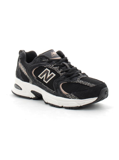 Baskets en Cuir et Suede new Balance - Kiabi