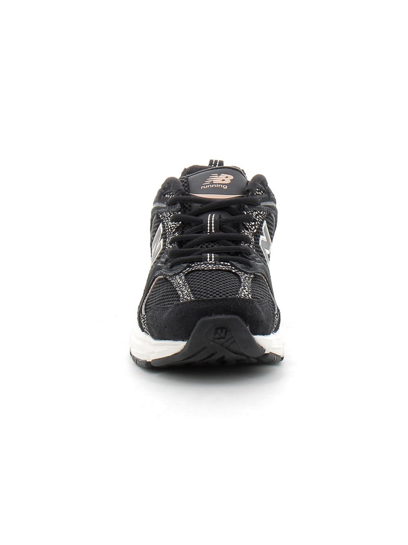 Baskets en Cuir et Suede new Balance Noir - Kiabi