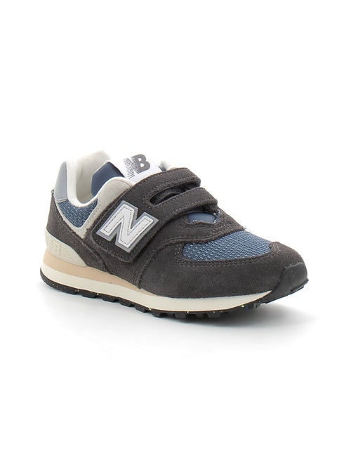 Baskets en Cuir et Suede new Balance - Kiabi