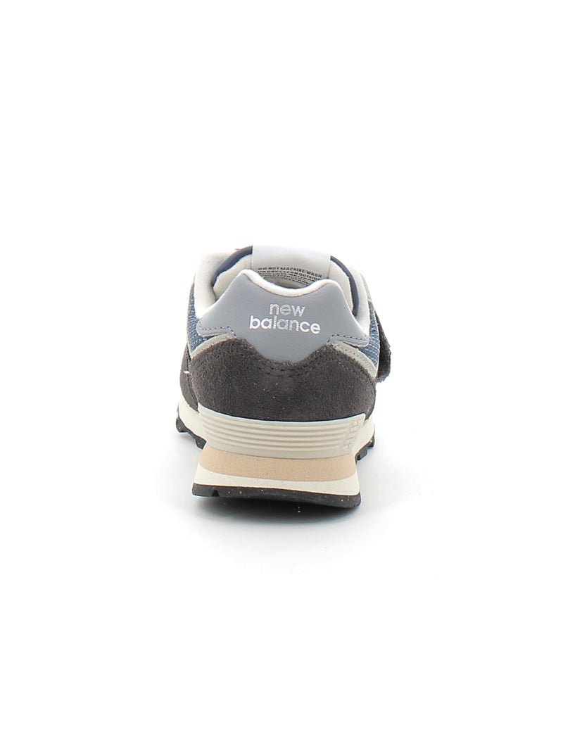 Baskets en Cuir et Suede new Balance Noir - Kiabi