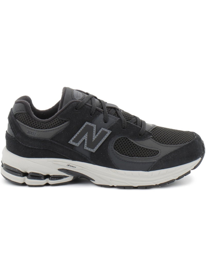 Baskets en cuir et suede new balance Noir - Kiabi