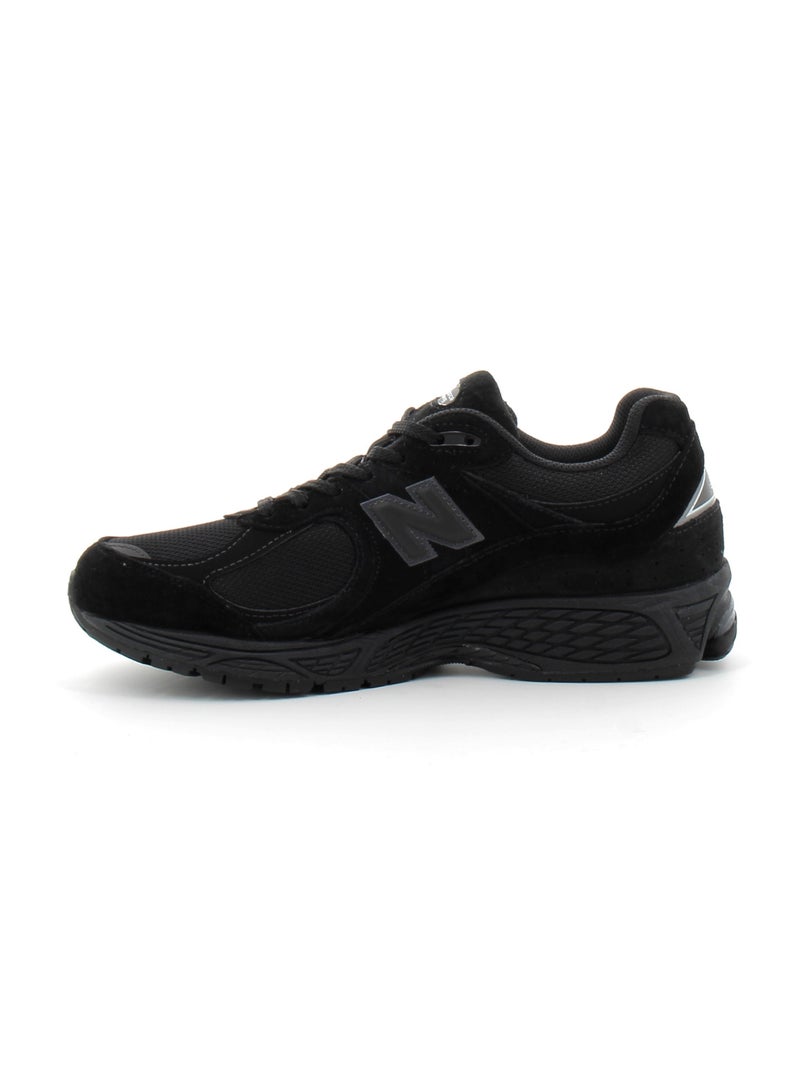 Baskets en Cuir et Suede new Balance Noir - Kiabi