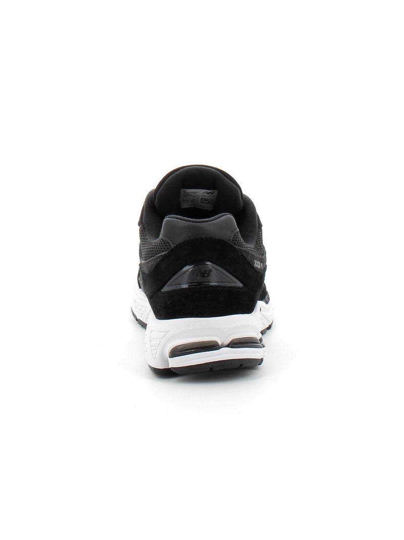 Baskets en Cuir et Suede new Balance Noir - Kiabi