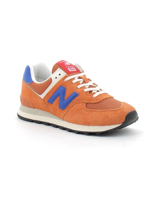 Baskets en Cuir et Suede new Balance - Kiabi