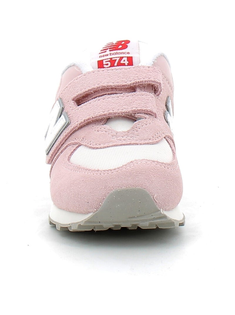 Baskets en Cuir et Suede new Balance Rose - Kiabi