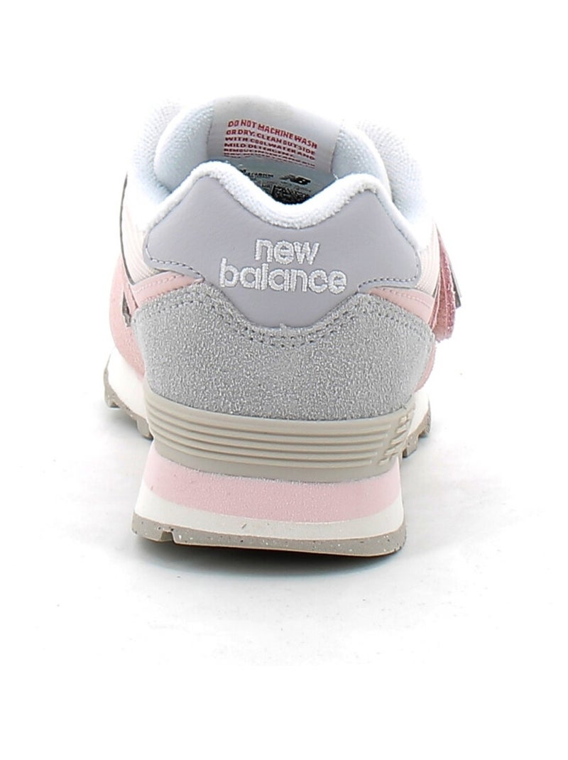 Baskets en Cuir et Suede new Balance Rose - Kiabi