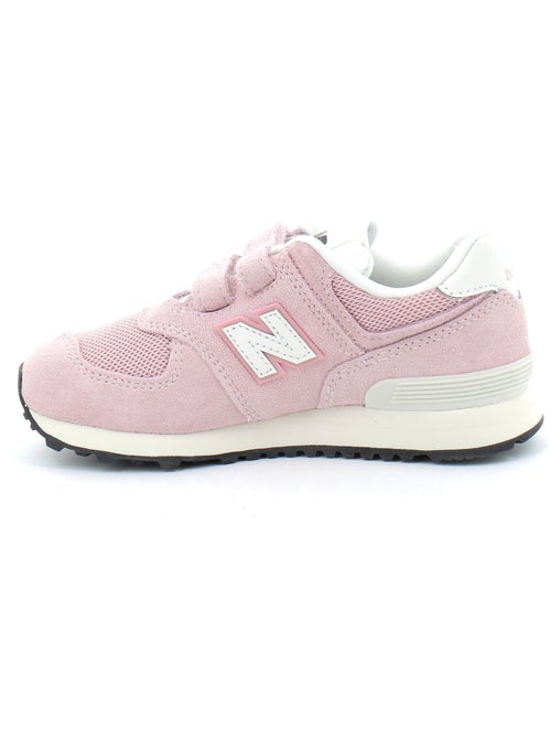 Baskets en cuir et suede new balance - Kiabi