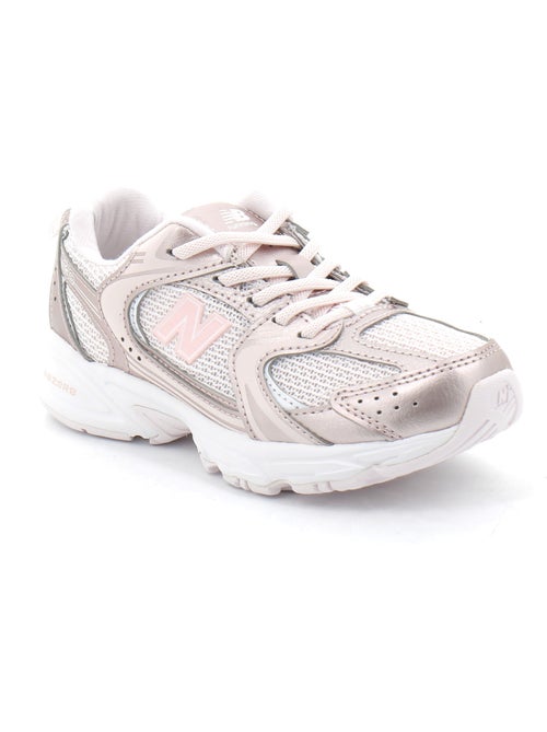 Baskets en cuir et suede new balance - Kiabi Baskets en cuir et suede new balance - Kiabi