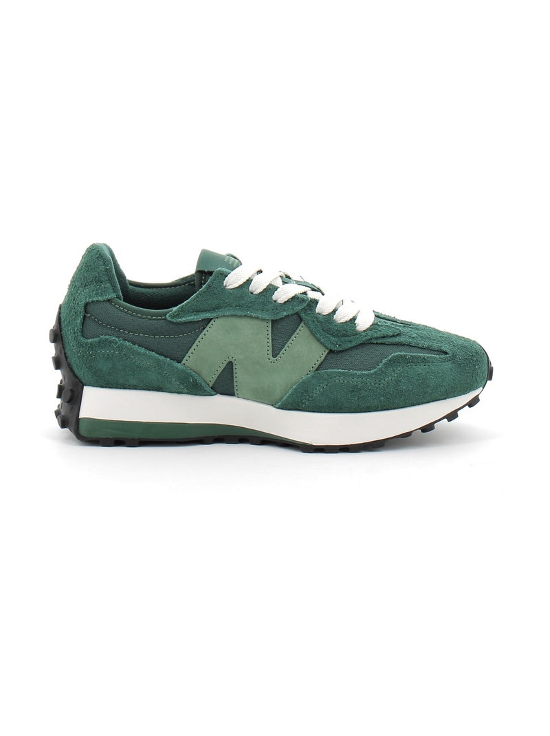 Baskets en Cuir et Suede new Balance Vert - Kiabi