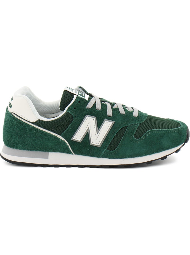 Baskets en cuir et suede new balance Vert - Kiabi