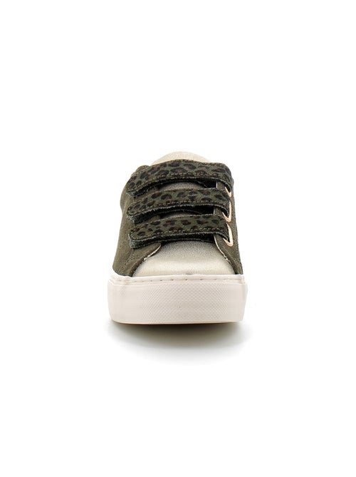 Baskets en Cuir et Suede no Name - Kiabi