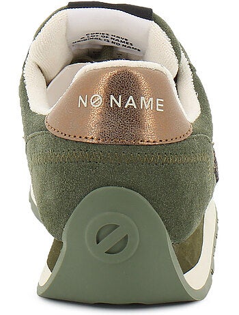 Baskets en cuir et suede no name