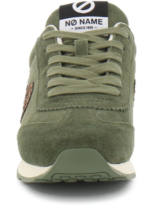 Baskets en cuir et suede no name - Kiabi Baskets en cuir et suede no name - Kiabi