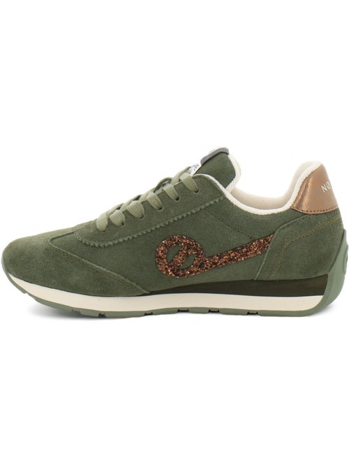 Baskets en cuir et suede no name - Kiabi Baskets en cuir et suede no name - Kiabi