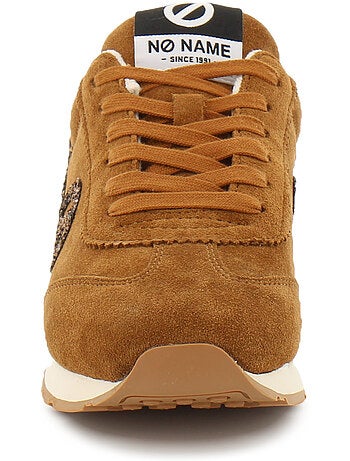 Baskets en cuir et suede no name