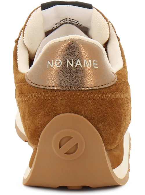 Baskets en cuir et suede no name - Kiabi