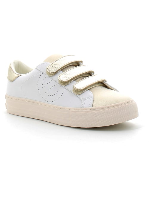 Baskets en Cuir et Suede no Name - Kiabi