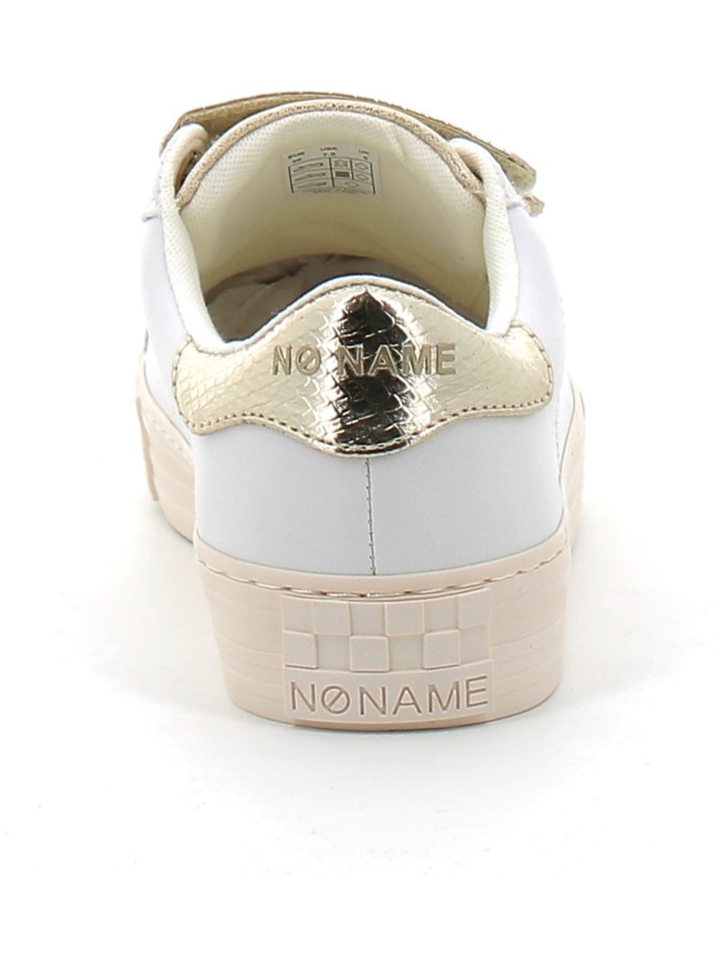 Baskets en Cuir et Suede no Name Noir - Kiabi