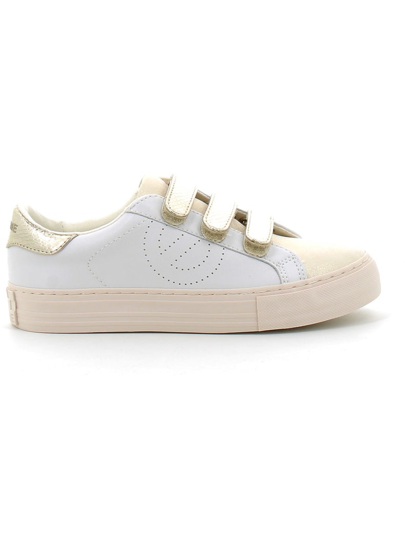 Baskets en Cuir et Suede no Name Noir - Kiabi