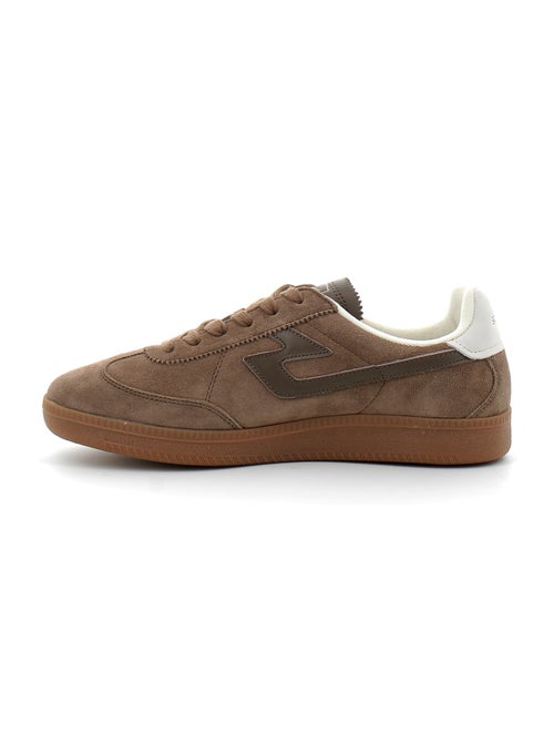 Baskets en Cuir et Suede Schmoove - Kiabi