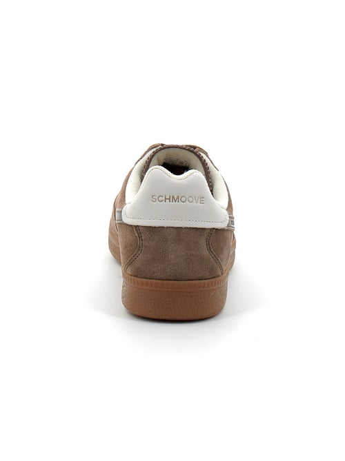 Baskets en Cuir et Suede Schmoove - Kiabi
