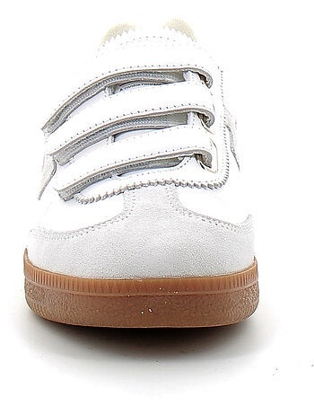 Baskets en Cuir et Suede Schmoove