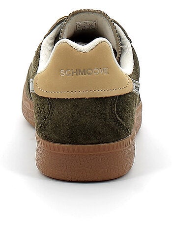 Baskets en Cuir et Suede Schmoove