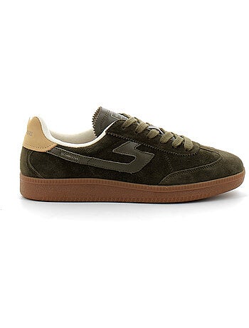 Baskets en Cuir et Suede Schmoove