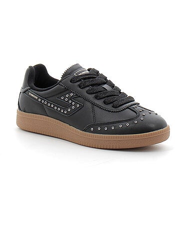 Baskets en Cuir et Suede Schmoove