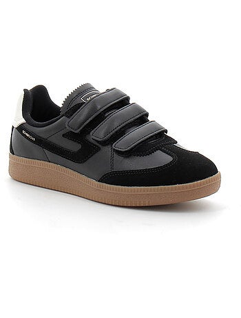 Baskets en cuir et suede schmoove