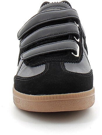 Baskets en cuir et suede schmoove