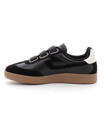 Baskets en cuir et suede schmoove