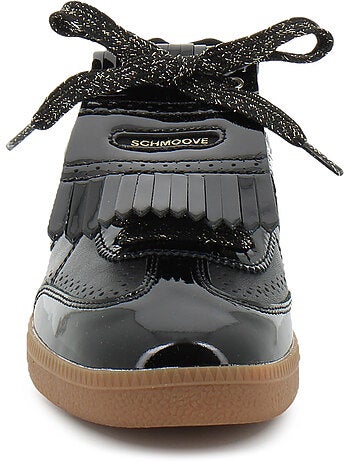 Baskets en cuir et suede schmoove