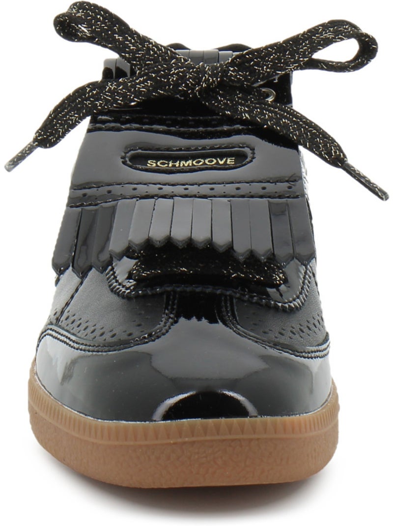 Baskets en cuir et suede schmoove Noir - Kiabi