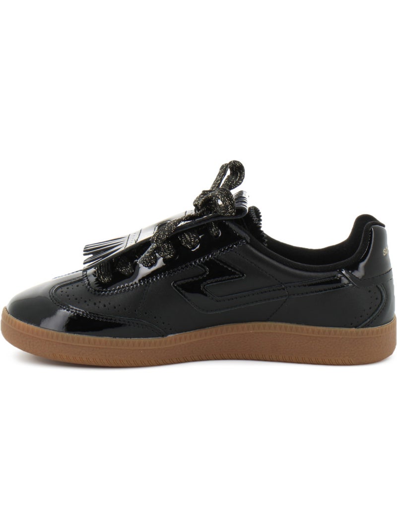 Baskets en cuir et suede schmoove Noir - Kiabi