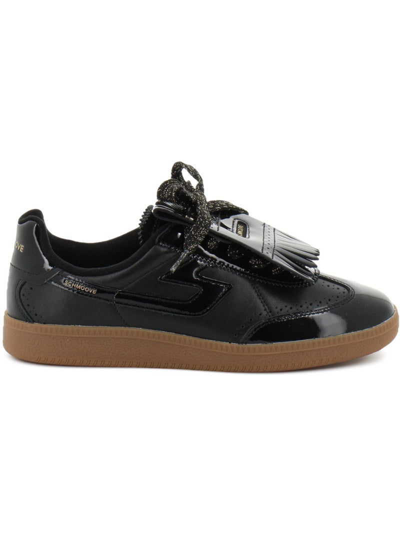 Baskets en cuir et suede schmoove Noir - Kiabi
