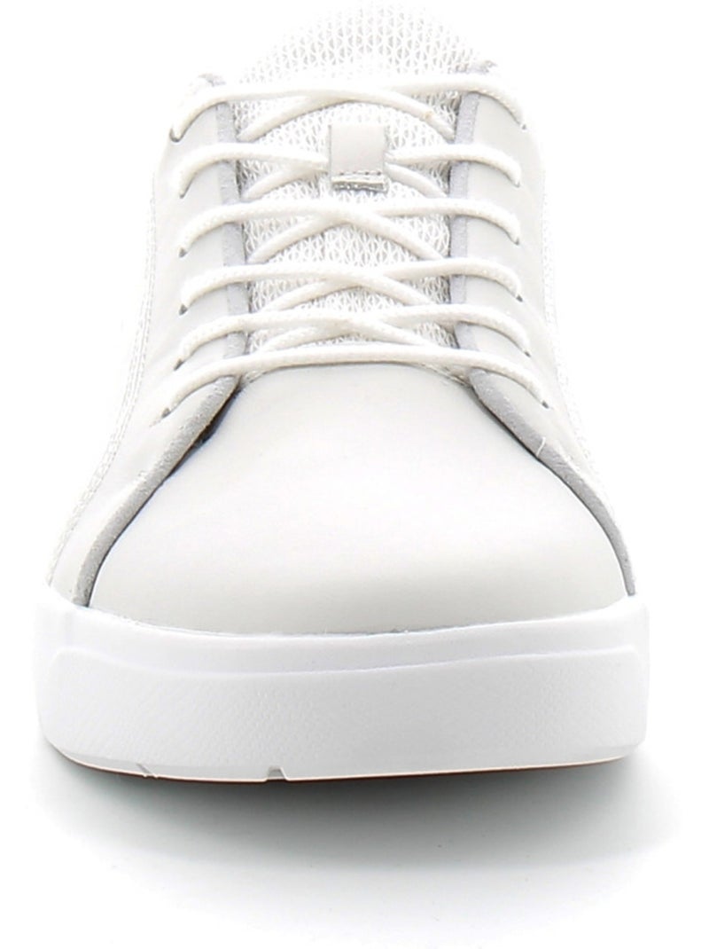 Baskets en Cuir et Suede Timberland Blanc - Kiabi