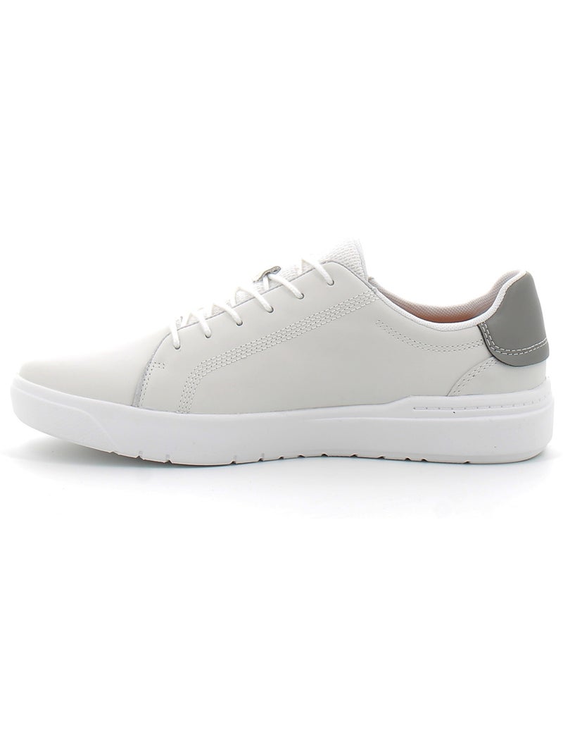 Baskets en Cuir et Suede Timberland Blanc - Kiabi