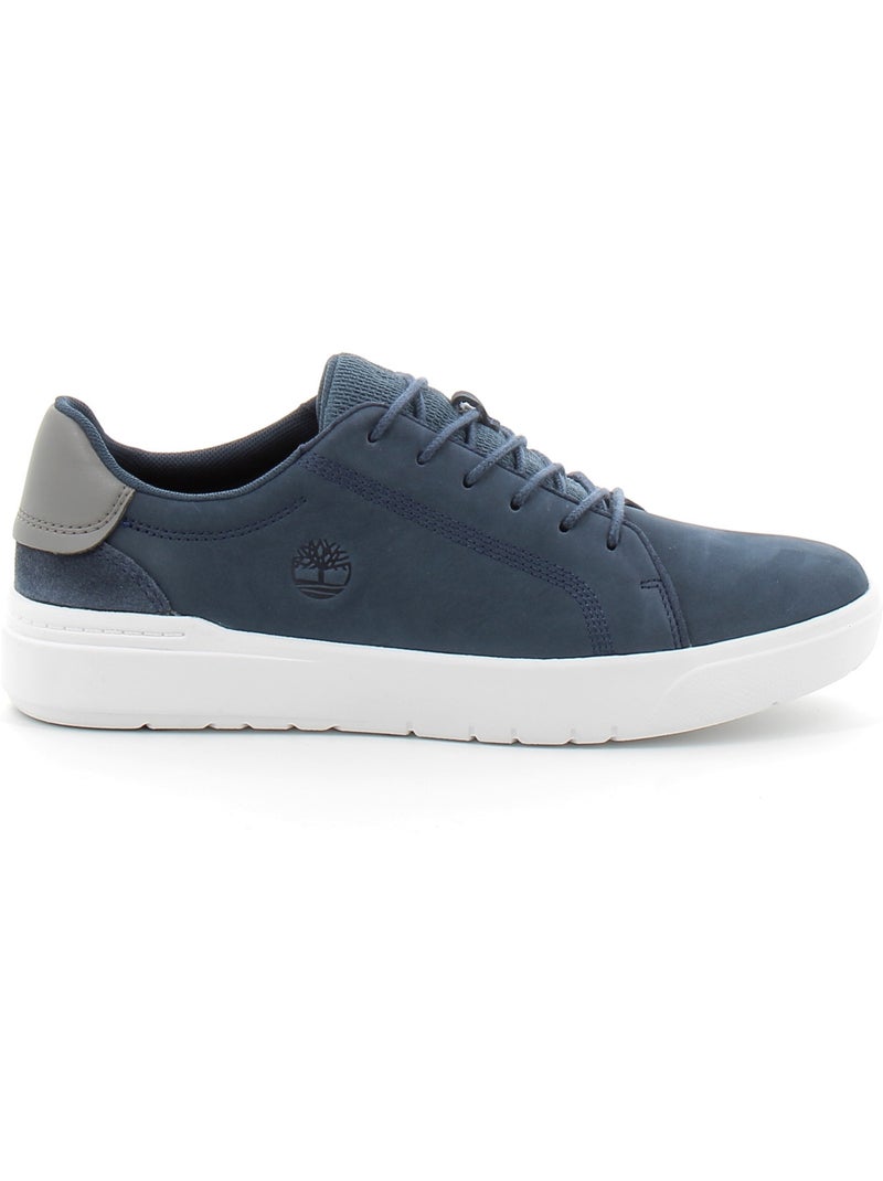Baskets en Cuir et Suede Timberland Bleu - Kiabi