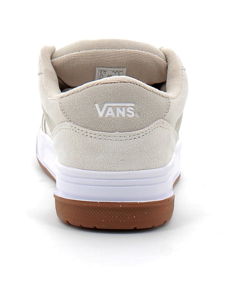 Baskets en Cuir et Suede Vans Beige - Kiabi