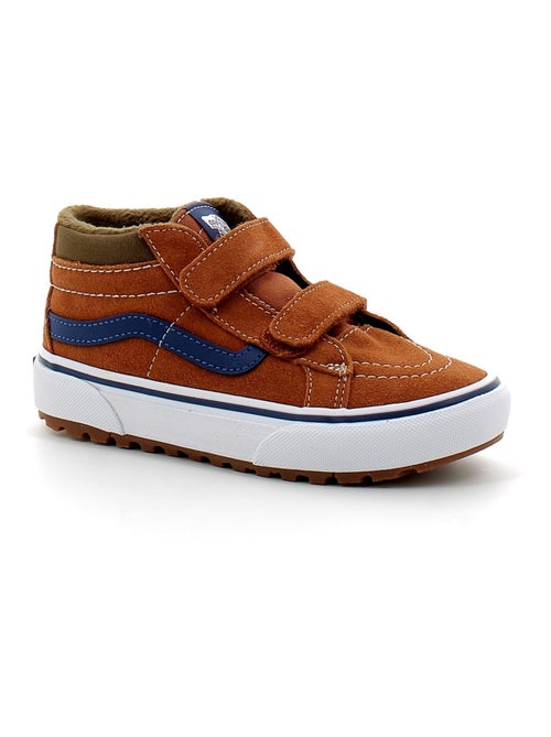 Baskets en Cuir et Suede Vans - Kiabi