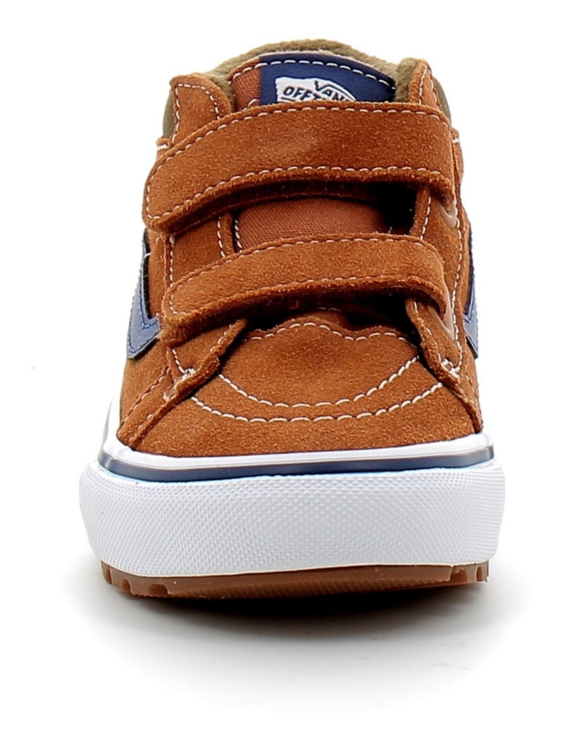 Baskets en Cuir et Suede Vans Marron - Kiabi