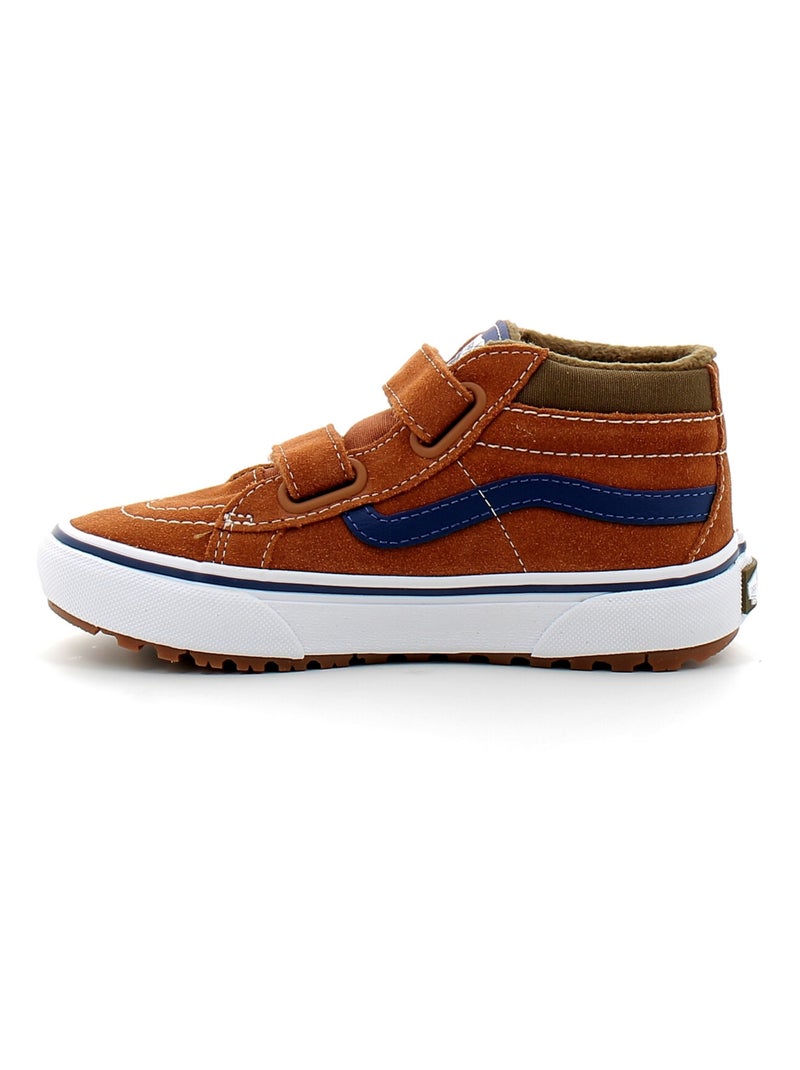 Baskets en Cuir et Suede Vans Marron - Kiabi