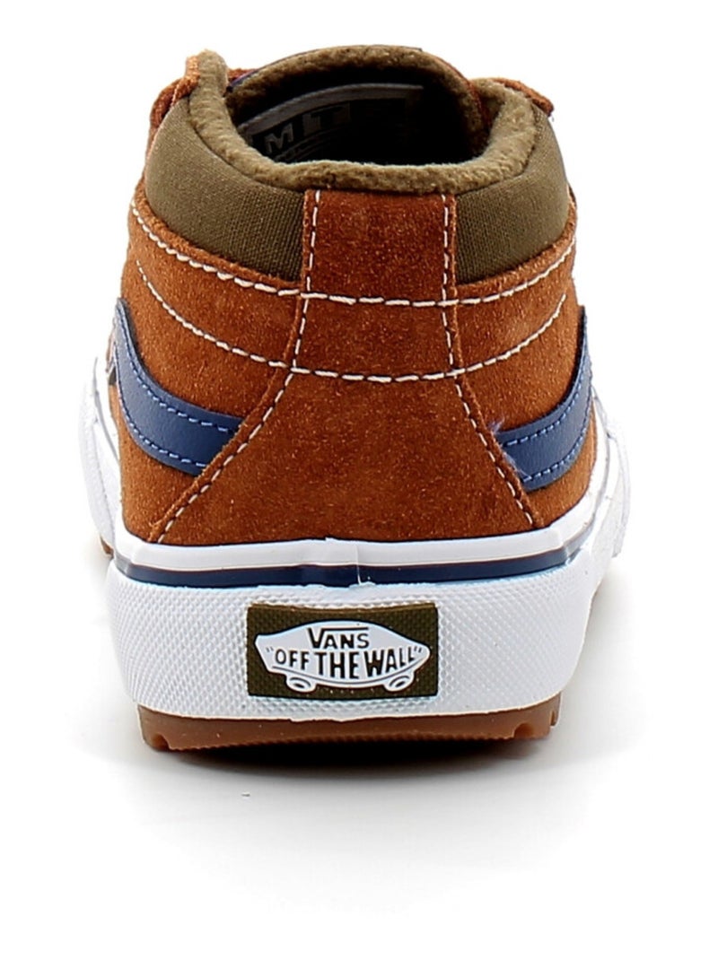 Baskets en Cuir et Suede Vans Marron - Kiabi