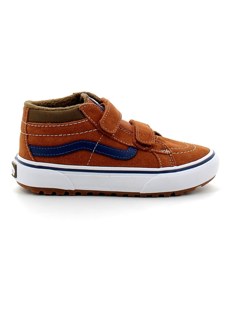 Baskets en Cuir et Suede Vans Marron - Kiabi