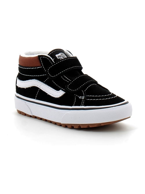 Baskets en Cuir et Suede Vans - Kiabi