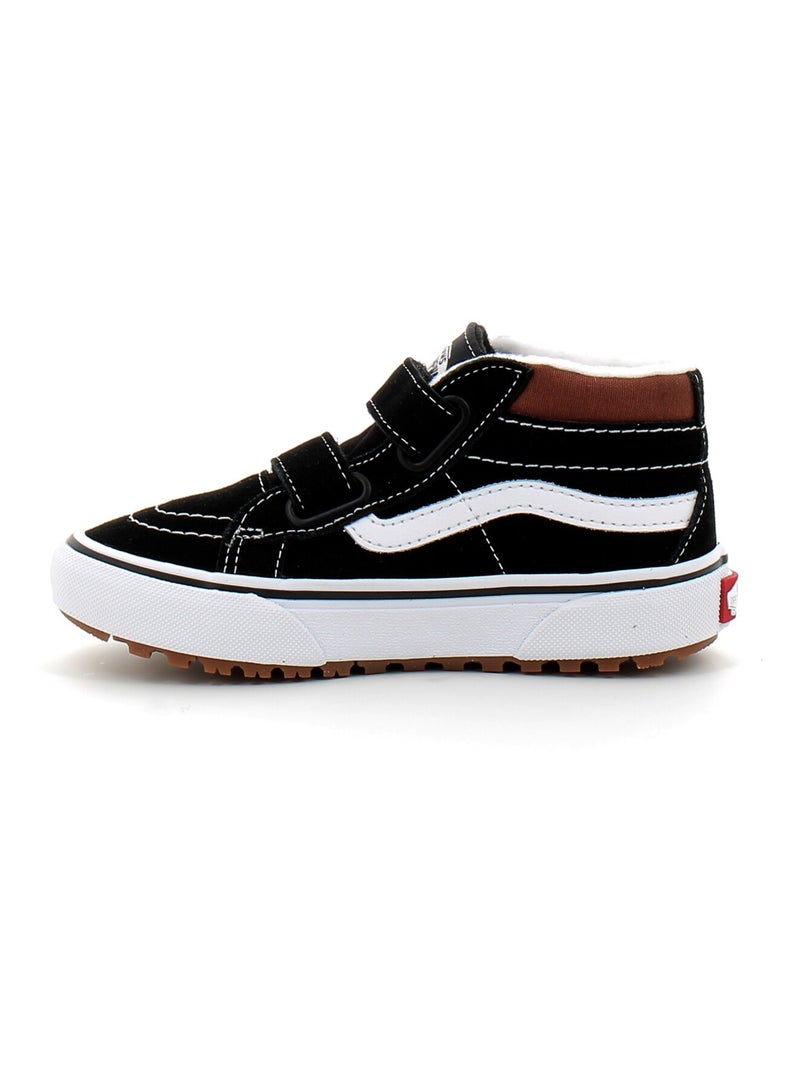 Baskets en Cuir et Suede Vans Marron - Kiabi