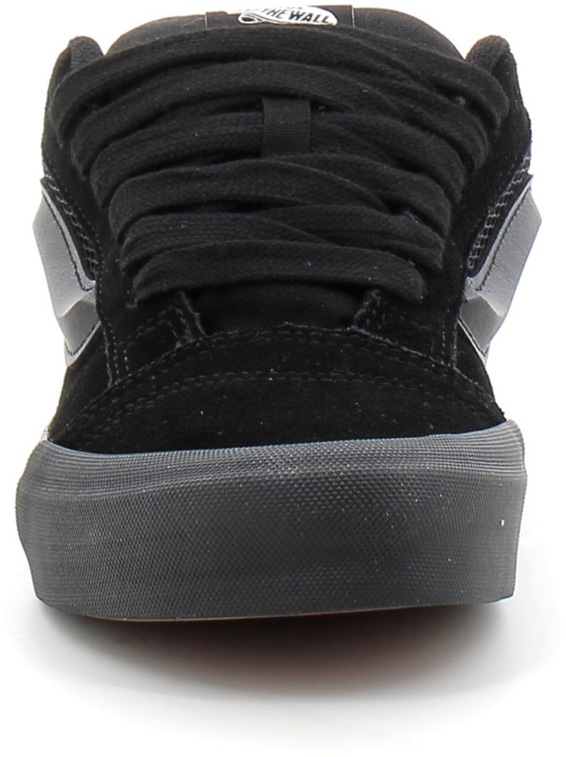 Baskets en Cuir et Suede Vans Noir - Kiabi