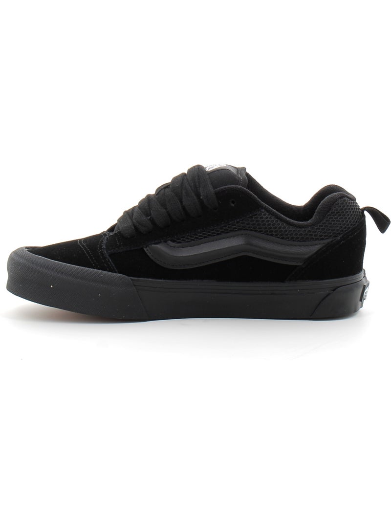 Baskets en Cuir et Suede Vans Noir - Kiabi