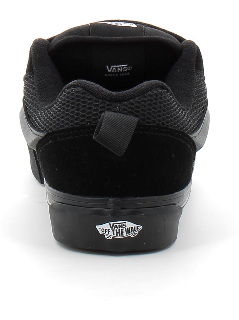 Baskets en Cuir et Suede Vans Noir - Kiabi